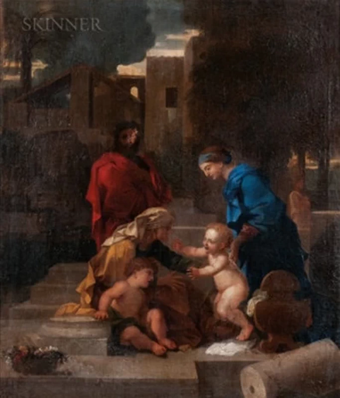Sacra Famiglia con Santa Elisabetta